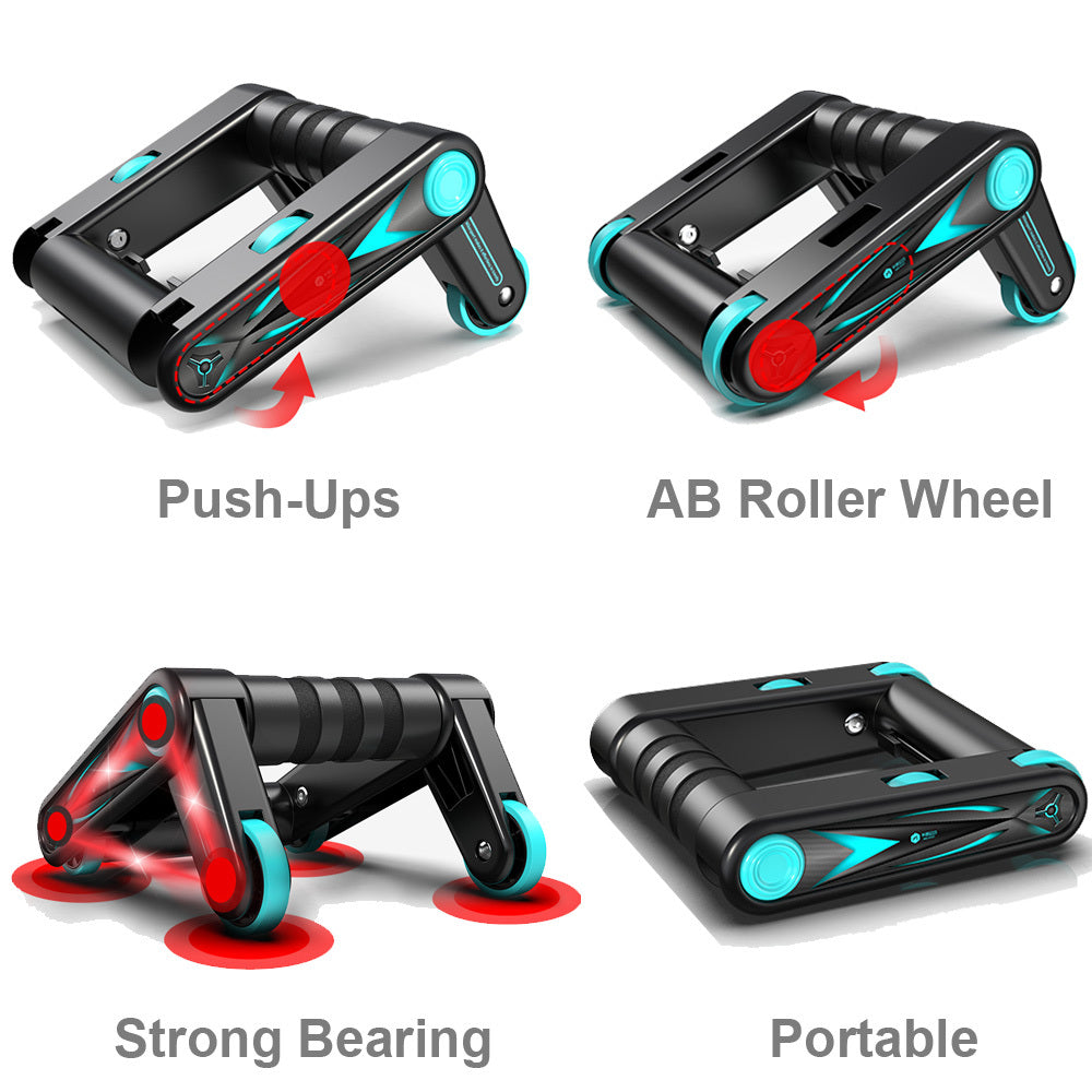 PlaySure Abdominal Muscle Wheel Men's Home Fitness Equipment