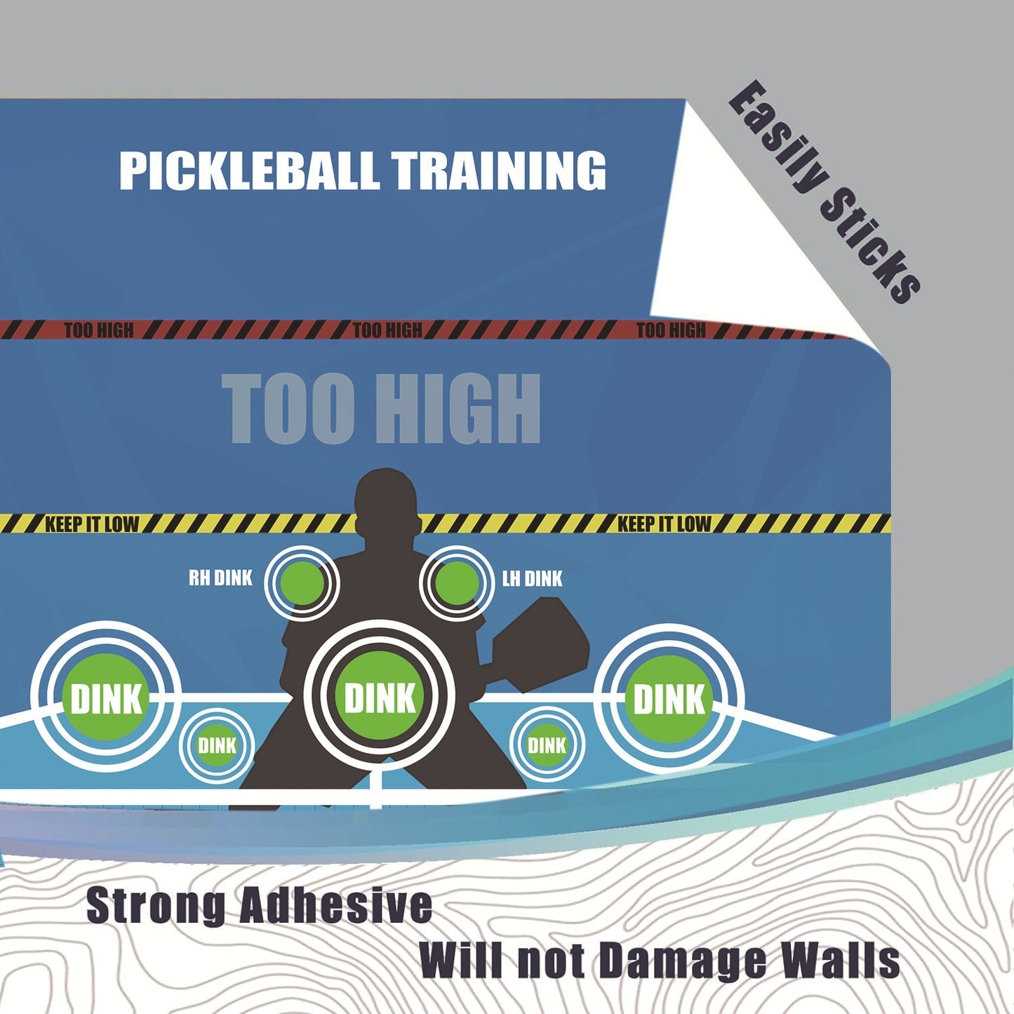 PlaySure Pickleball Training Set