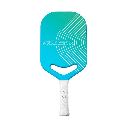PlaySure Pro Carbon Fiber Pickleball Paddle With Aero Throat Honeycomb Core Racket
