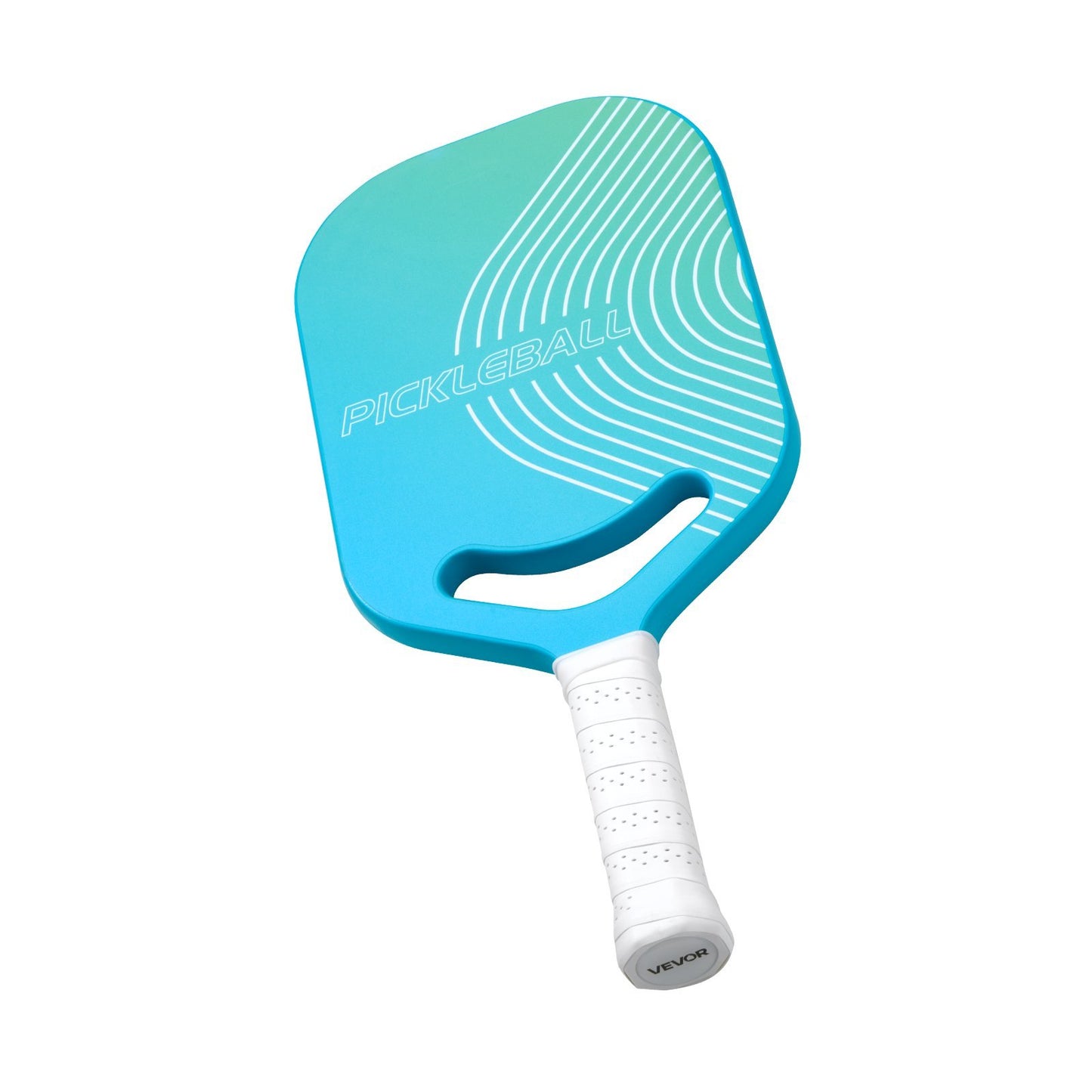 PlaySure Pro Carbon Fiber Pickleball Paddle With Aero Throat Honeycomb Core Racket