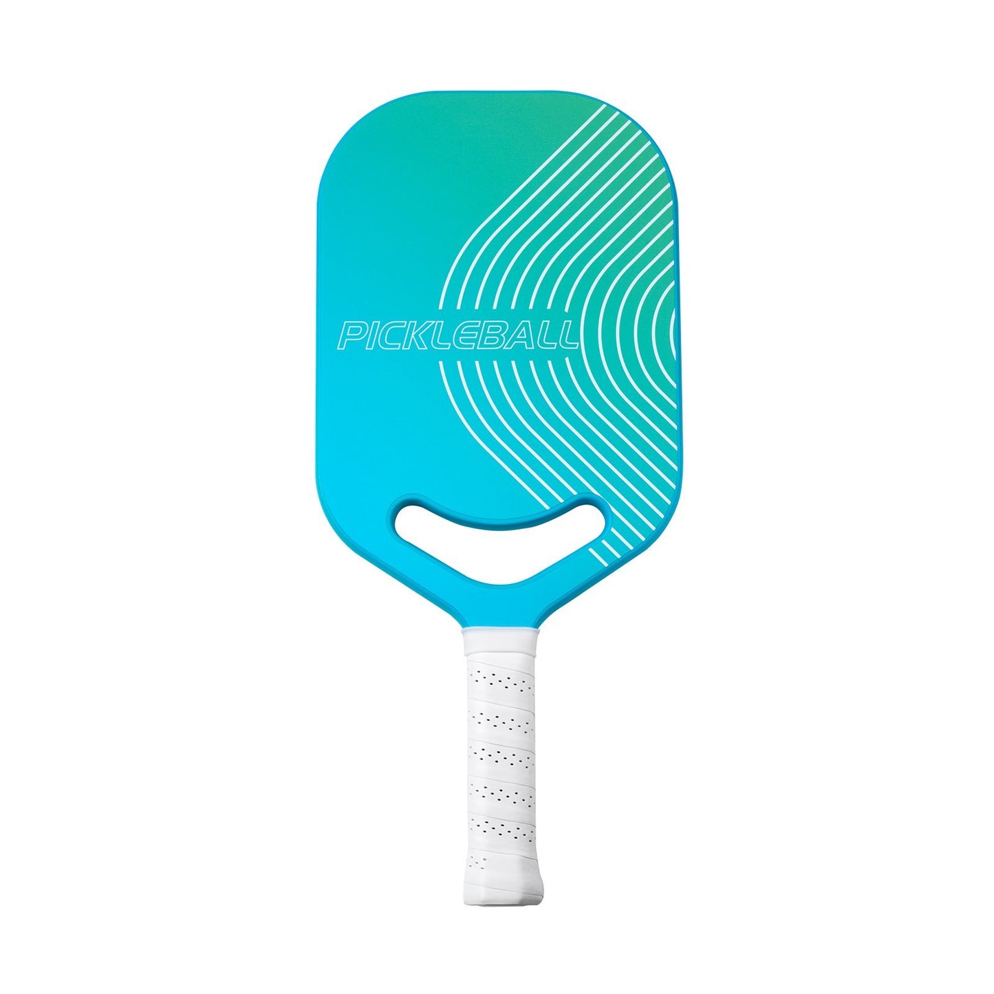 PlaySure Pro Carbon Fiber Pickleball Paddle With Aero Throat Honeycomb Core Racket